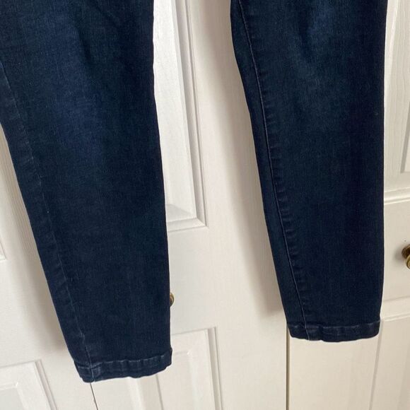 NYDJ Ami Skinny Jeans Lift Tuck Technology Dark Wash Size 8 - Picture 3 of 11
